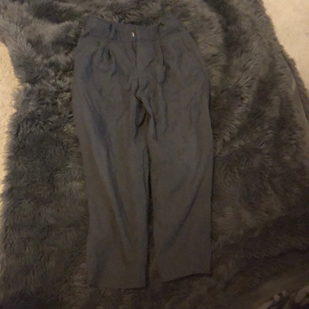Gray dressy pants